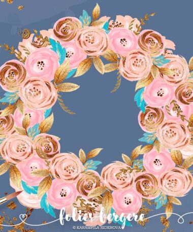 Blush & Gold