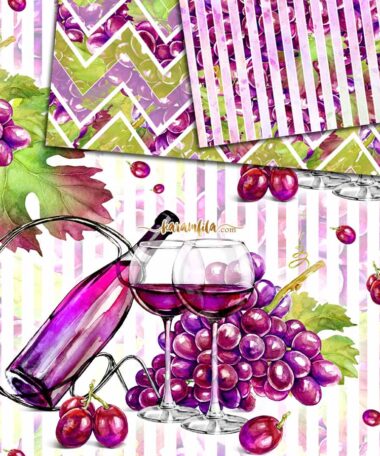 Wine For Two Patterns