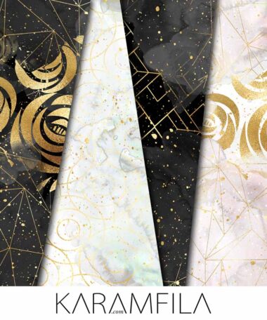 Marble & Gold Patterns