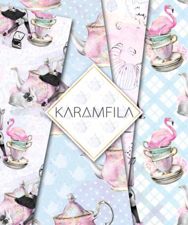 Mad Tea Party Patterns
