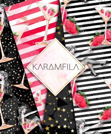 Ladies' Night Digital Patterns