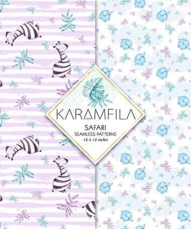 Safari Patterns -Pastels-