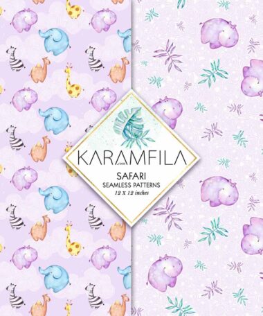 Safari Patterns -Pastels-