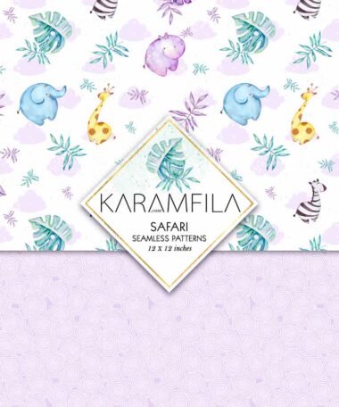 Safari Patterns -Pastels-