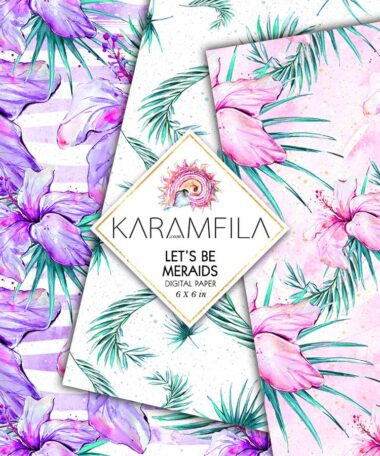 Let's Be Mermaids Patterns