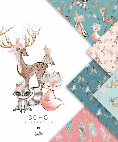Boho Basic Papers
