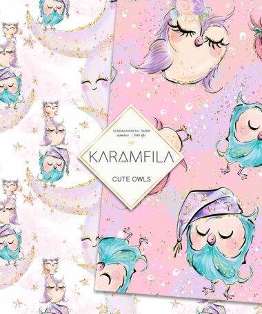 Cute Owls Papers