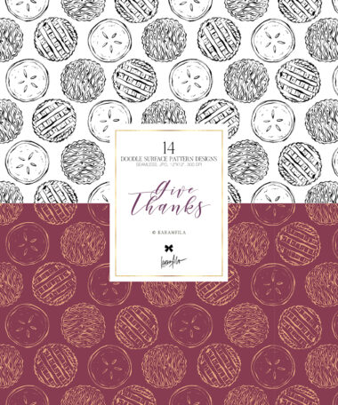 Give Thanks Doodle Papers - Image 7