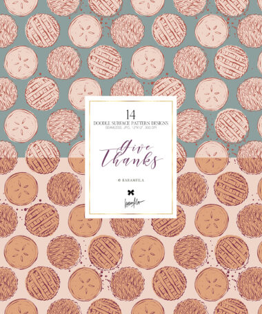 Give Thanks Doodle Papers - Image 5