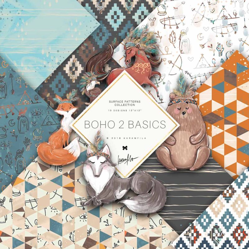 Boho Vol.2 Basic Patterns – karamfila.com