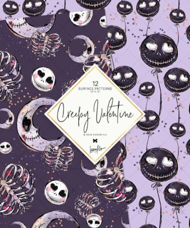 Creepy Valentine Papers