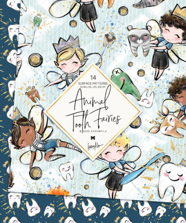 Animal Tooth Fairy Boys Papers