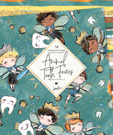 Animal Tooth Fairy Boys Papers