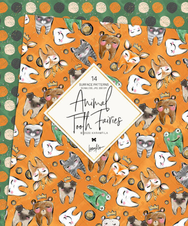 Animal Tooth Fairy Boys Papers