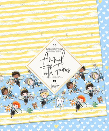 Animal Tooth Fairy Boys Papers