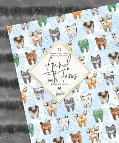Animal Tooth Fairy Boys Papers