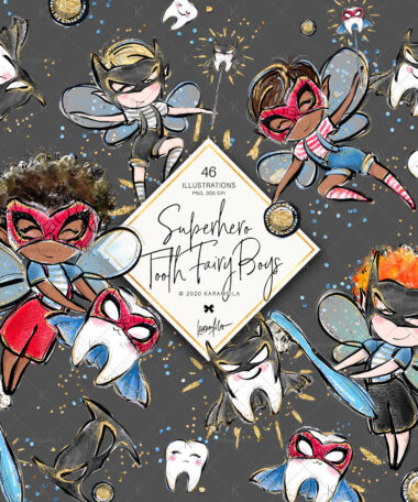 Superhero Tooth Fairy Boys