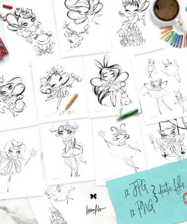 At Home Coloring Book