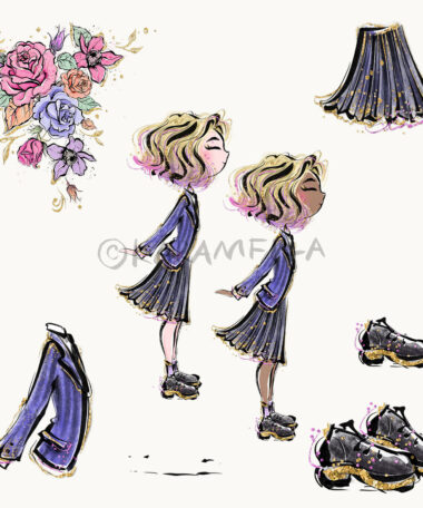 Enid Sinclair Wednesday Addams Clipart